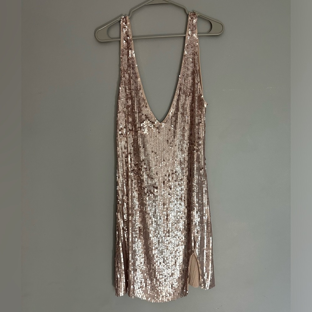 Free People Sequin Mini dress